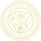 CAPGOWN | East Carolina University Gold Embossed Seal
