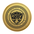 CAPGOWN | East Carolina University Gold Engraved Medallion
