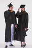 CAPGOWN | UC Santa Barbara Master's Regalia Set, include master's gown with pockets, mortarboard cap, degree hood, and tassel with year charm.