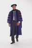 University of Illinois Urbana-Champaign Doctoral Regalia Rental Set. Doctoral Gown, Hood, and Cap / Tam with Tassel