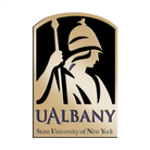 University at Albany brass medallion