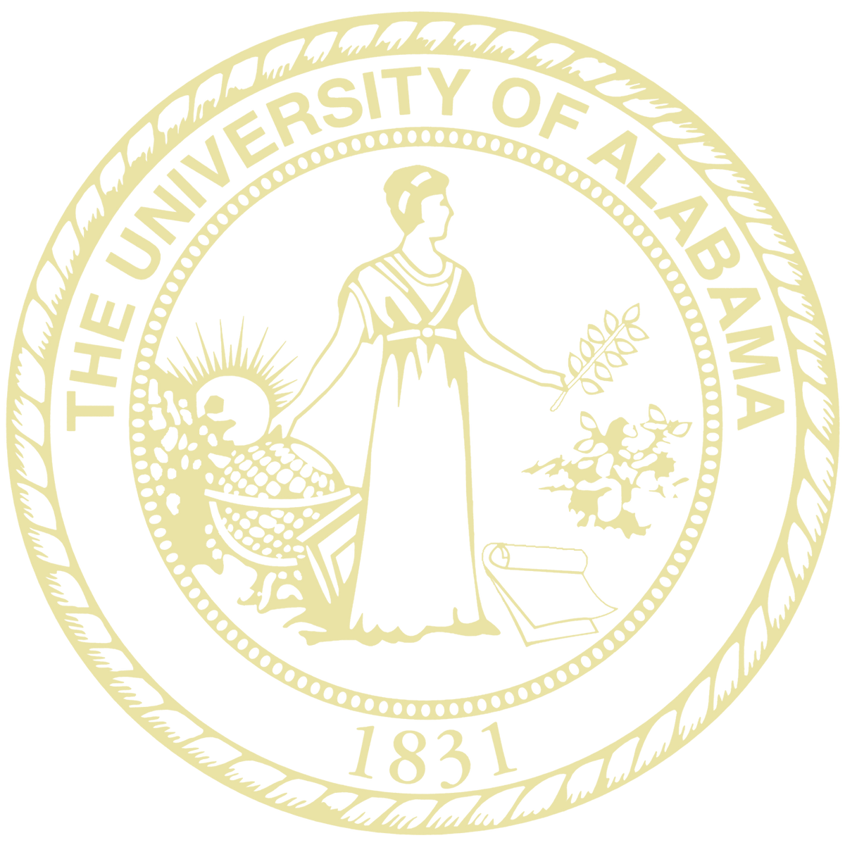 CAPGOWN | University of Alabama Gold Embossed Seal