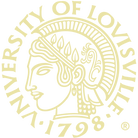 University of Louisville gold embossed seal