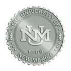 University of New Mexico non-enamel pewter medallion