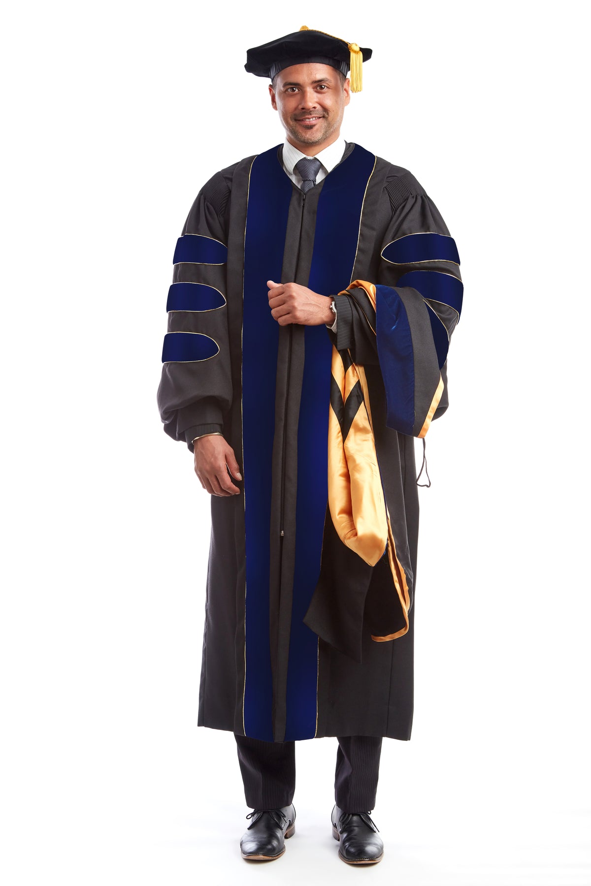 phd graduation dress Premium Regalia Set – CAPGOWN This kind of Graduation DDRH87-W761 The Duke Clothing Co. Size:M/UK12/EU40/US8