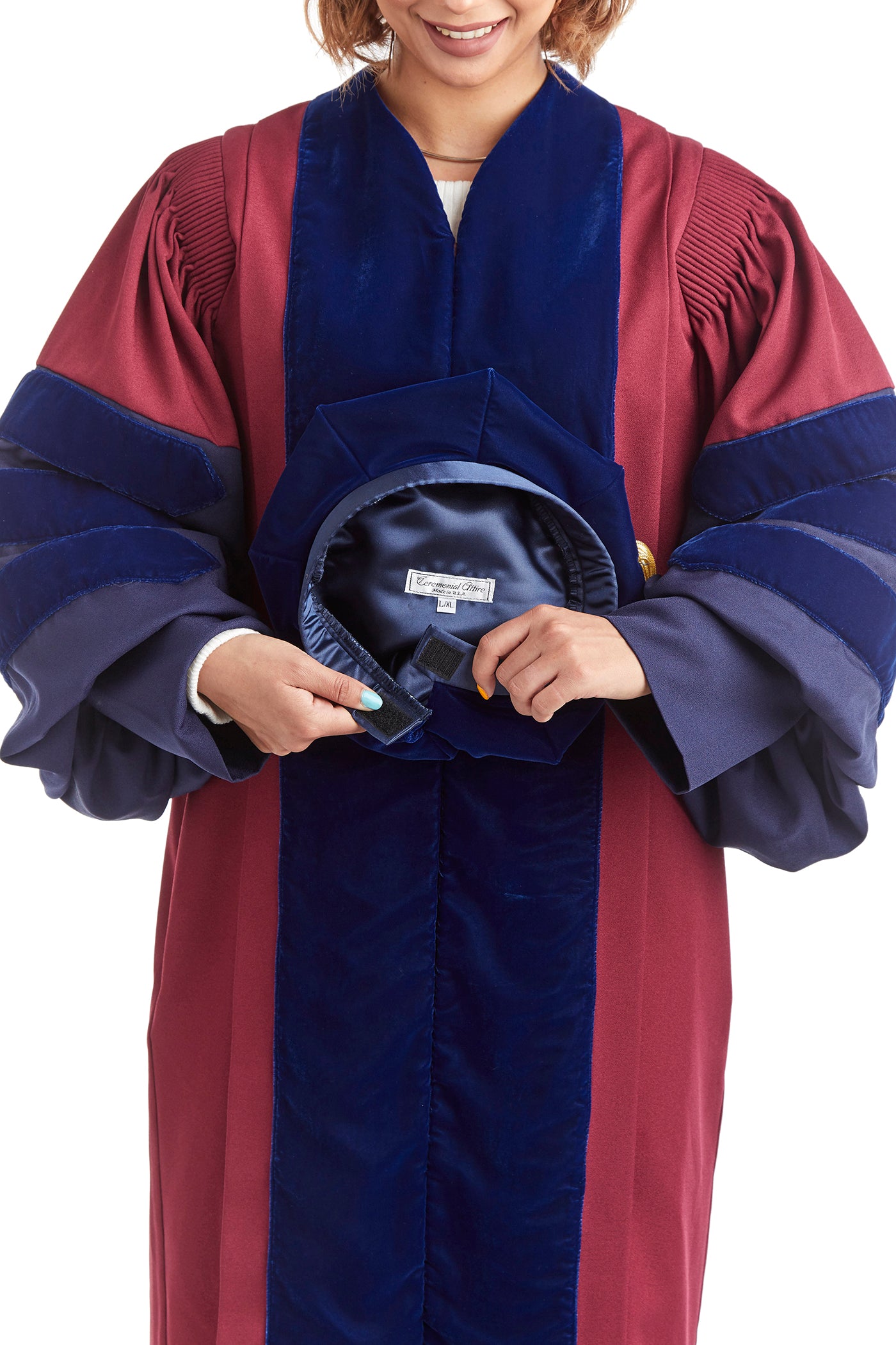 University of Pennsylvania 8-Sided Doctoral Tam (Cap) with Gold Tassel