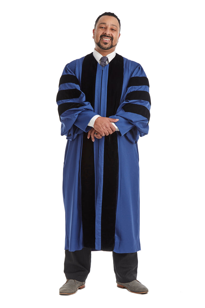 Amazon.com: Happy Secret Unisex Deluxe Doctoral Graduation Gown Doctoral  Hood and Doctoral Tam 8 Sided Package with Gold Piping Doctoral Regalia :  Clothing, Shoes & Jewelry