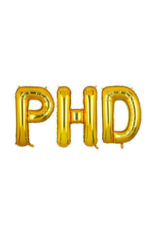 PhD Graduation Balloons - 40"