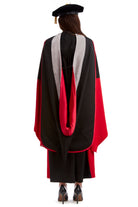 Stanford Complete Doctoral Regalia Set - Business Gown, Hood, and Eight-Sided Cap/Tam with Tassel