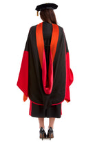 Stanford Complete Doctoral Regalia Set - Engineering Gown, Hood, and Eight-Sided Cap/Tam with Tassel