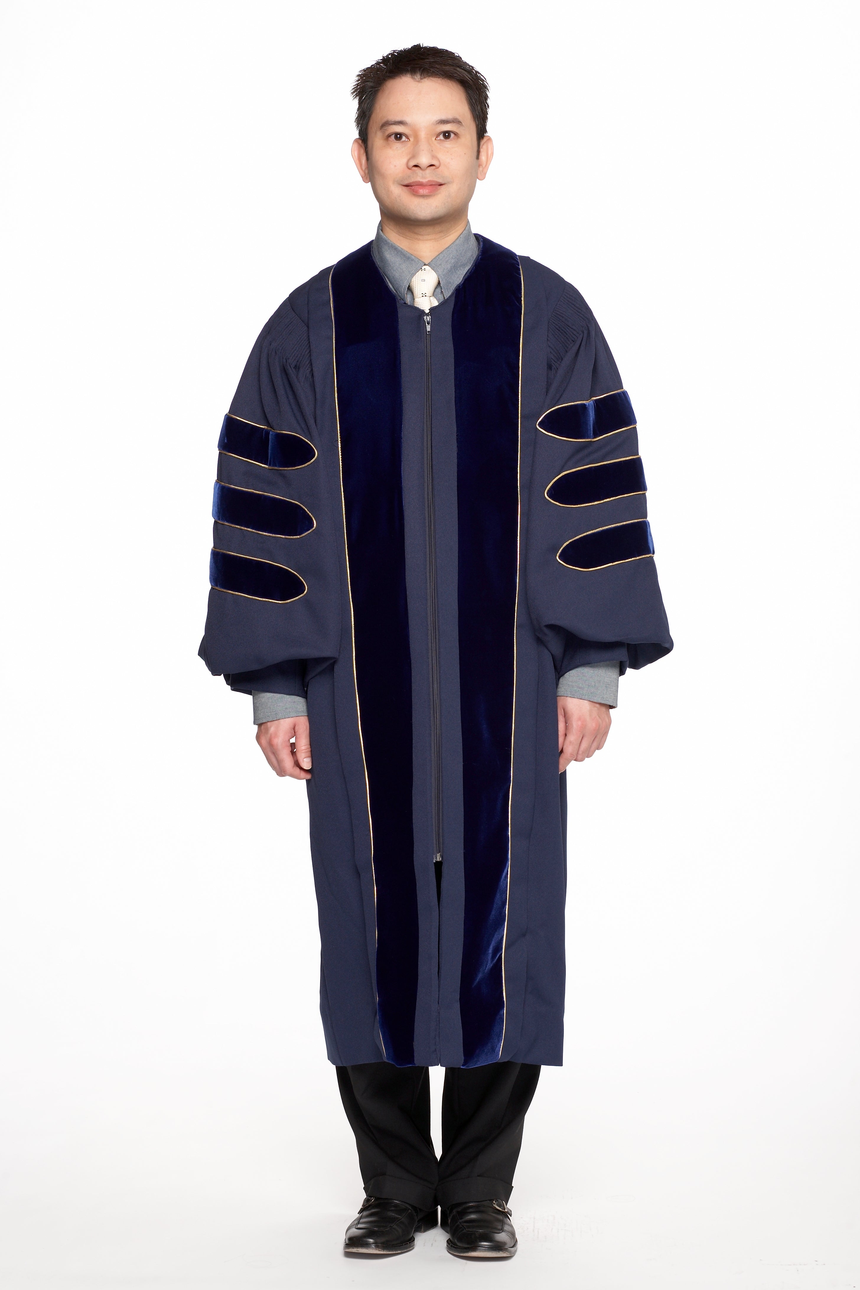 University of California Doctoral Gown on Clearance. Worn at Berkeley, UCLA, UCSD, UCSB, Davis, Irvine, Santa Cruz, Riverside
