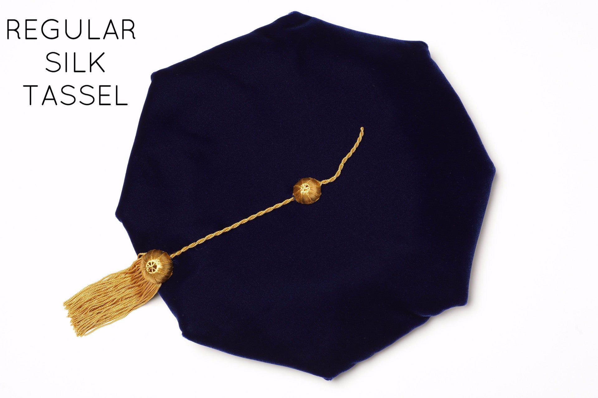 University of California PhD Cap with Silk Tassel for Complete Regalia