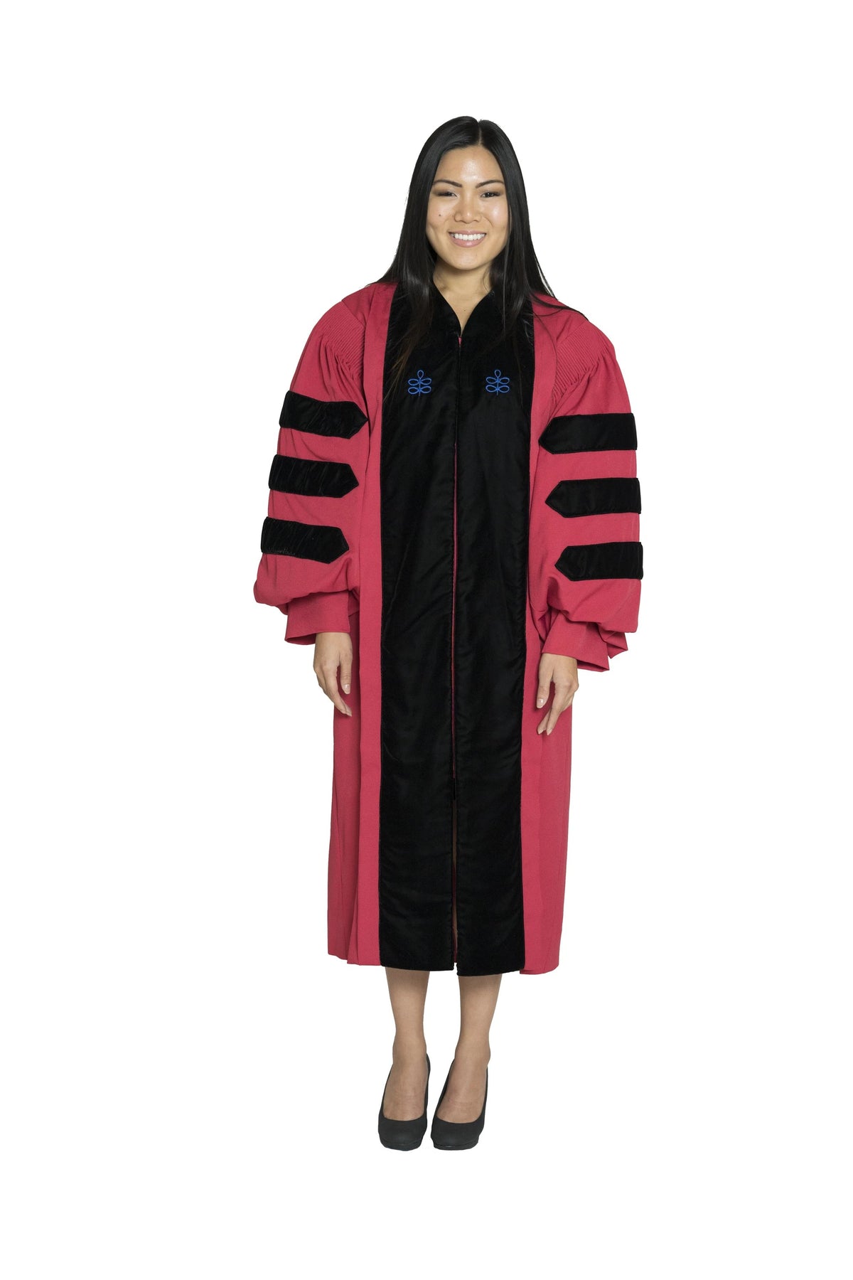 Bata de doctorado para la Universidad de Harvard