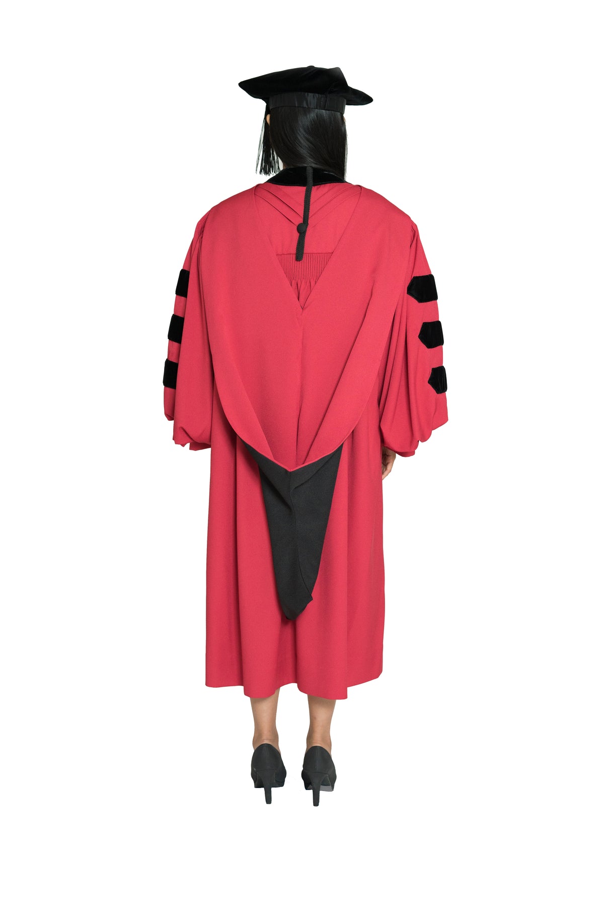 Capucha doctoral para la Universidad de Harvard