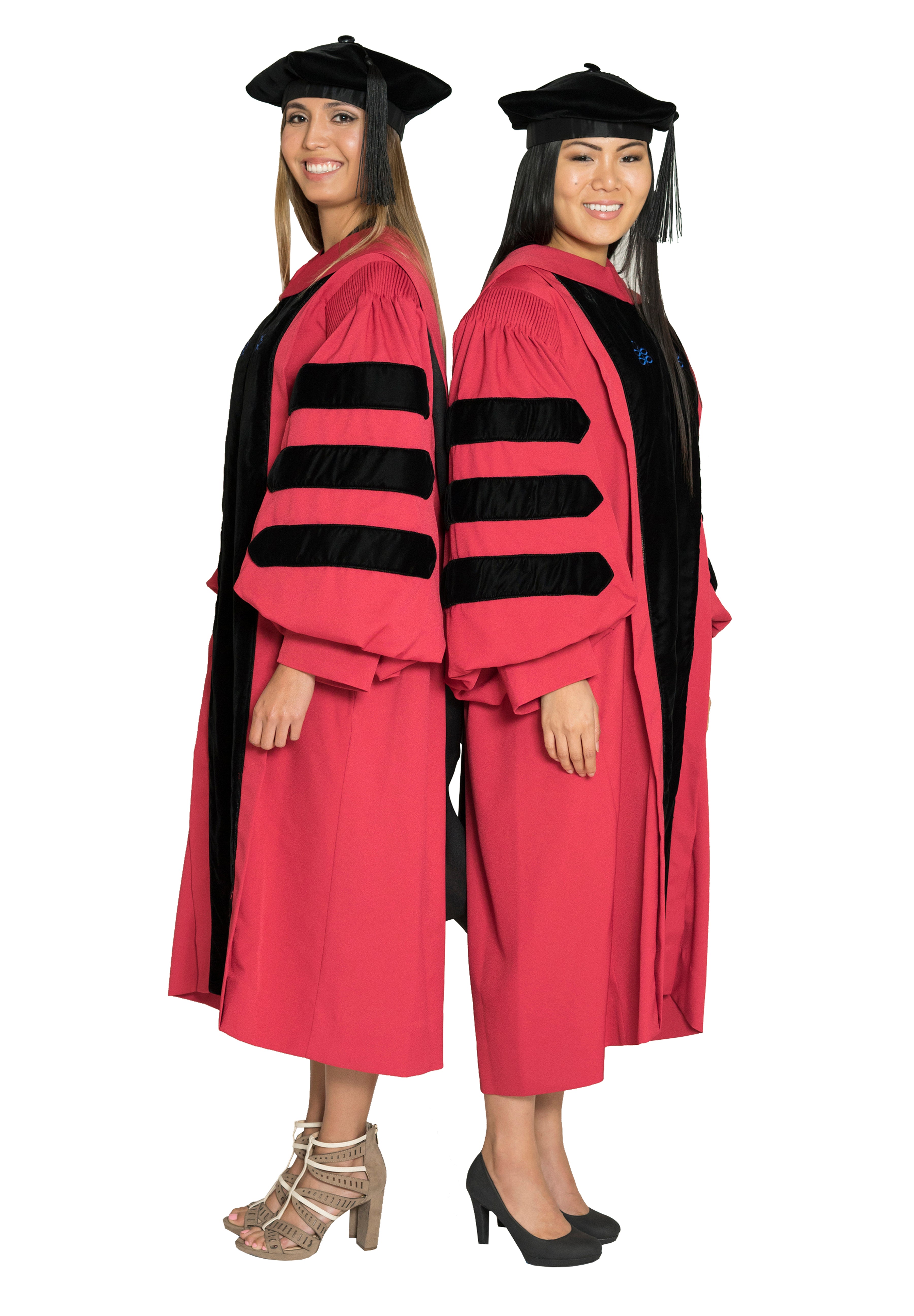 Harvard University Doctoral Regalia Rental - Harvard PhD Gown, Doctoral Hood, Four-Sided Cap/Tam