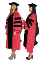 Harvard University Doctoral Regalia Rental - Harvard PhD Gown, Doctoral Hood, Four-Sided Cap/Tam