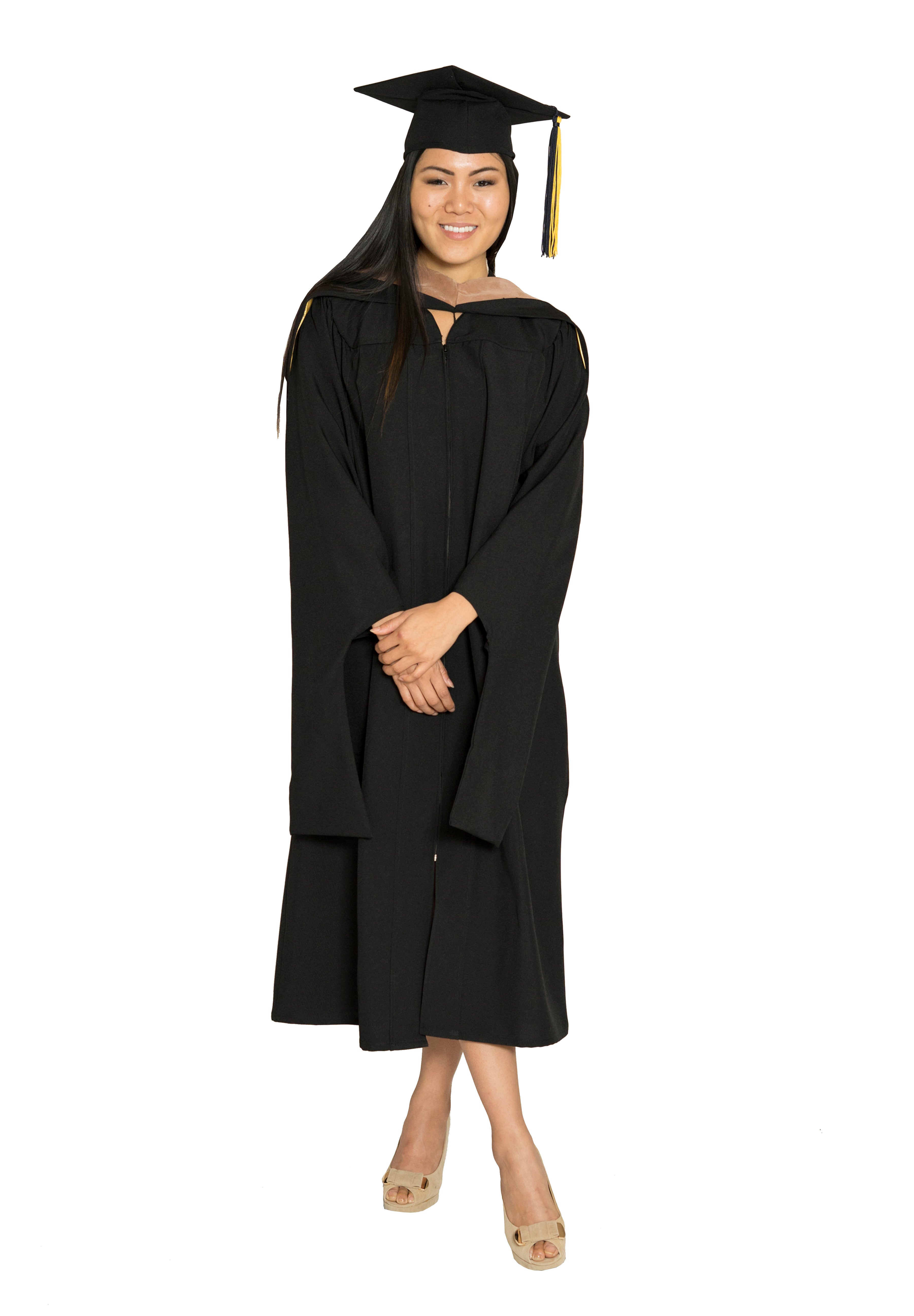 UC MBA Gown, Hood, & Cap set for UC Berkeley, UCLA, UCSD, UC Irvine, & UC Riverside Graduation