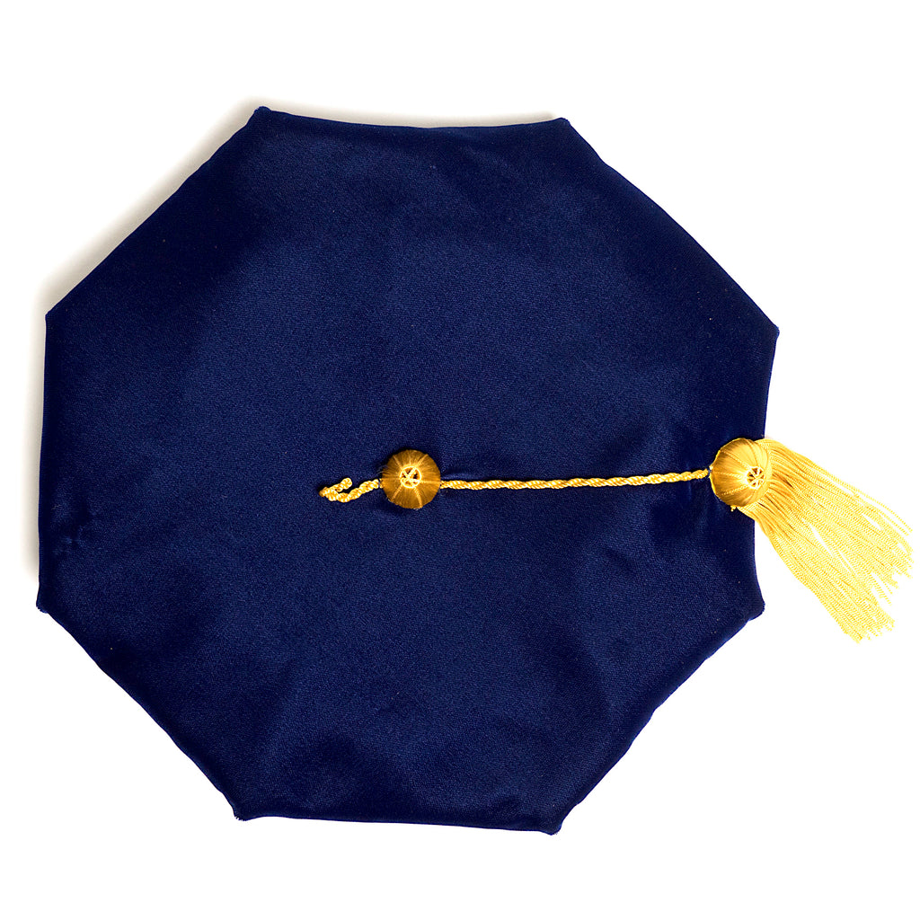 University of Pennsylvania 8-Sided Doctoral Tam (Cap) with Silk Tassel - Rental Keeper