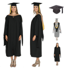 MBA Gown, Hood, & Cap set for UC Berkeley, UCLA, UCSD, UC Irvine, UC Riverside Graduation